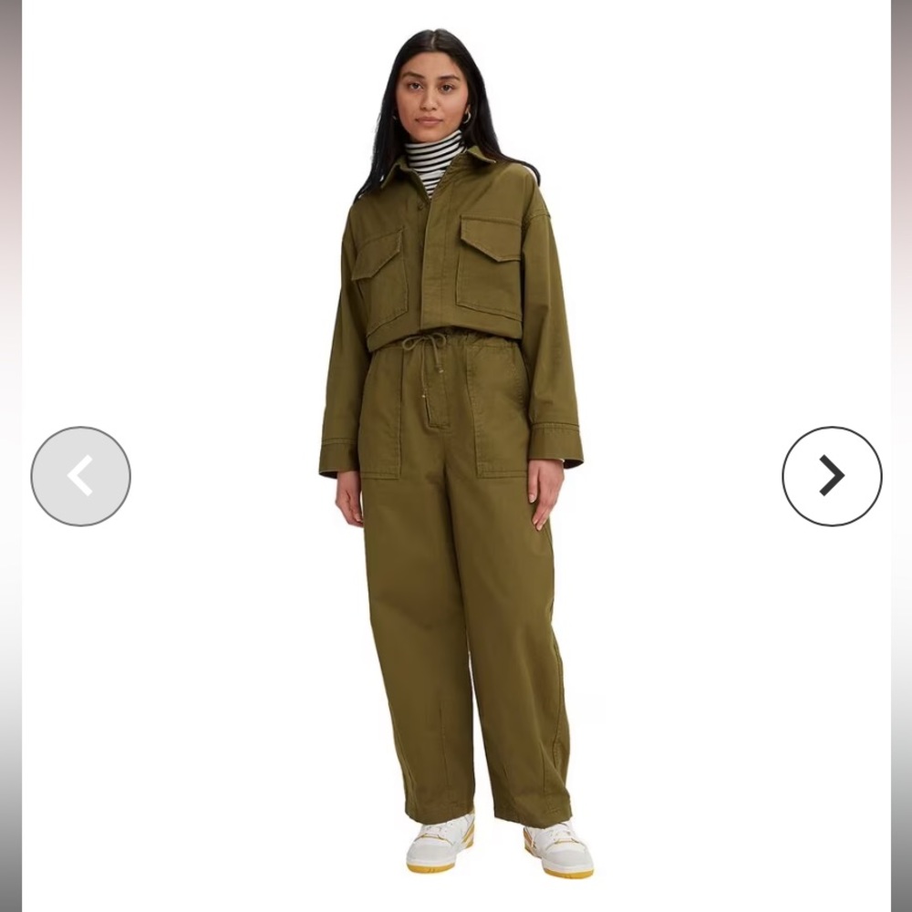 Levis Jumpsuit Coveralls in Olive